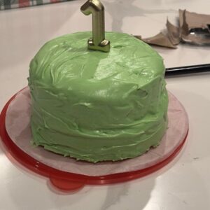 Smash Cake -- Sweet and Messy Joy