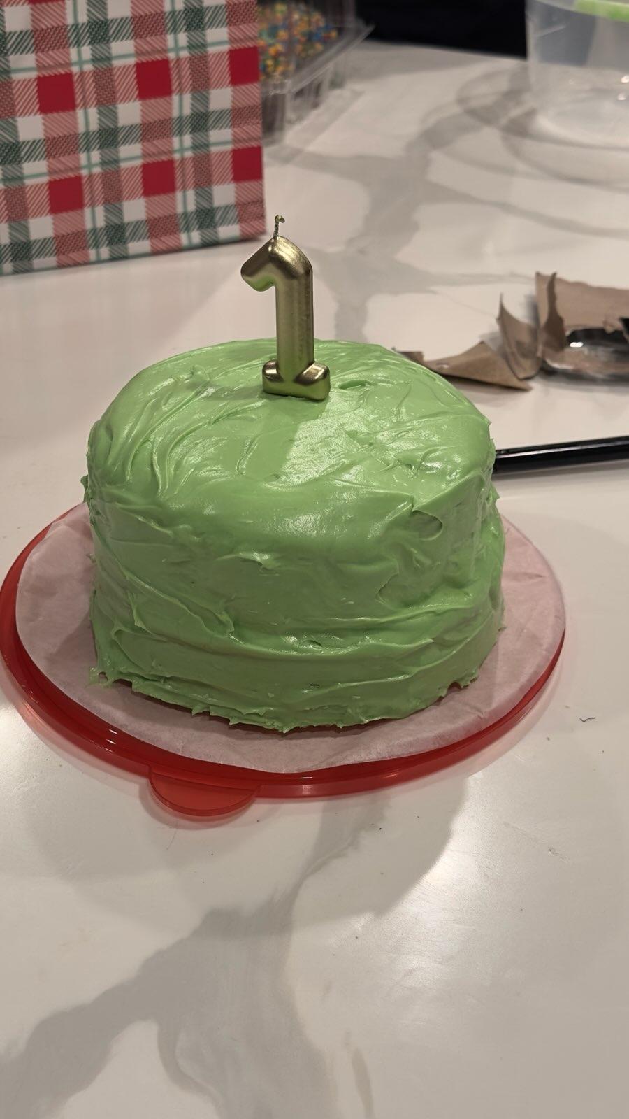Smash Cake -- Sweet and Messy Joy